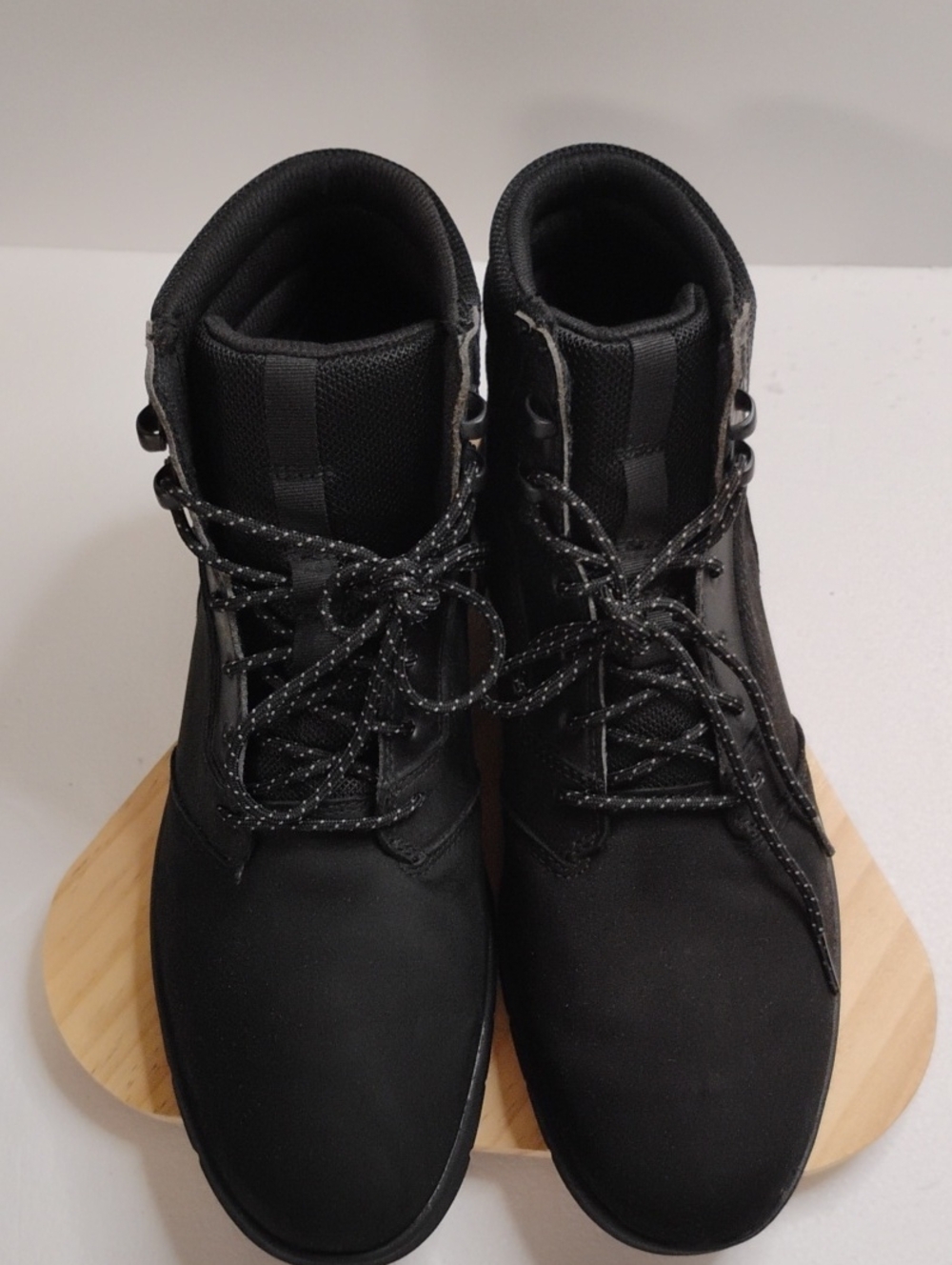 Timberland Men's Black Lace-Up Work Boots